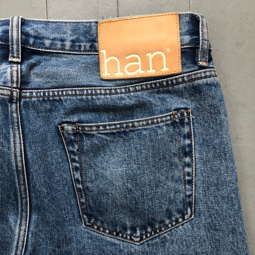 Han Kjobenhavn Jeans 31x32 Selvedge Japanese Denim